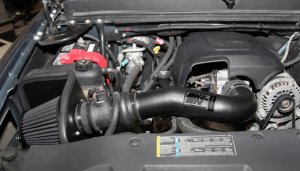 GMC Yukon Performance Air Intake - K&N Engineering - Blackhawk - Black - `07-`08